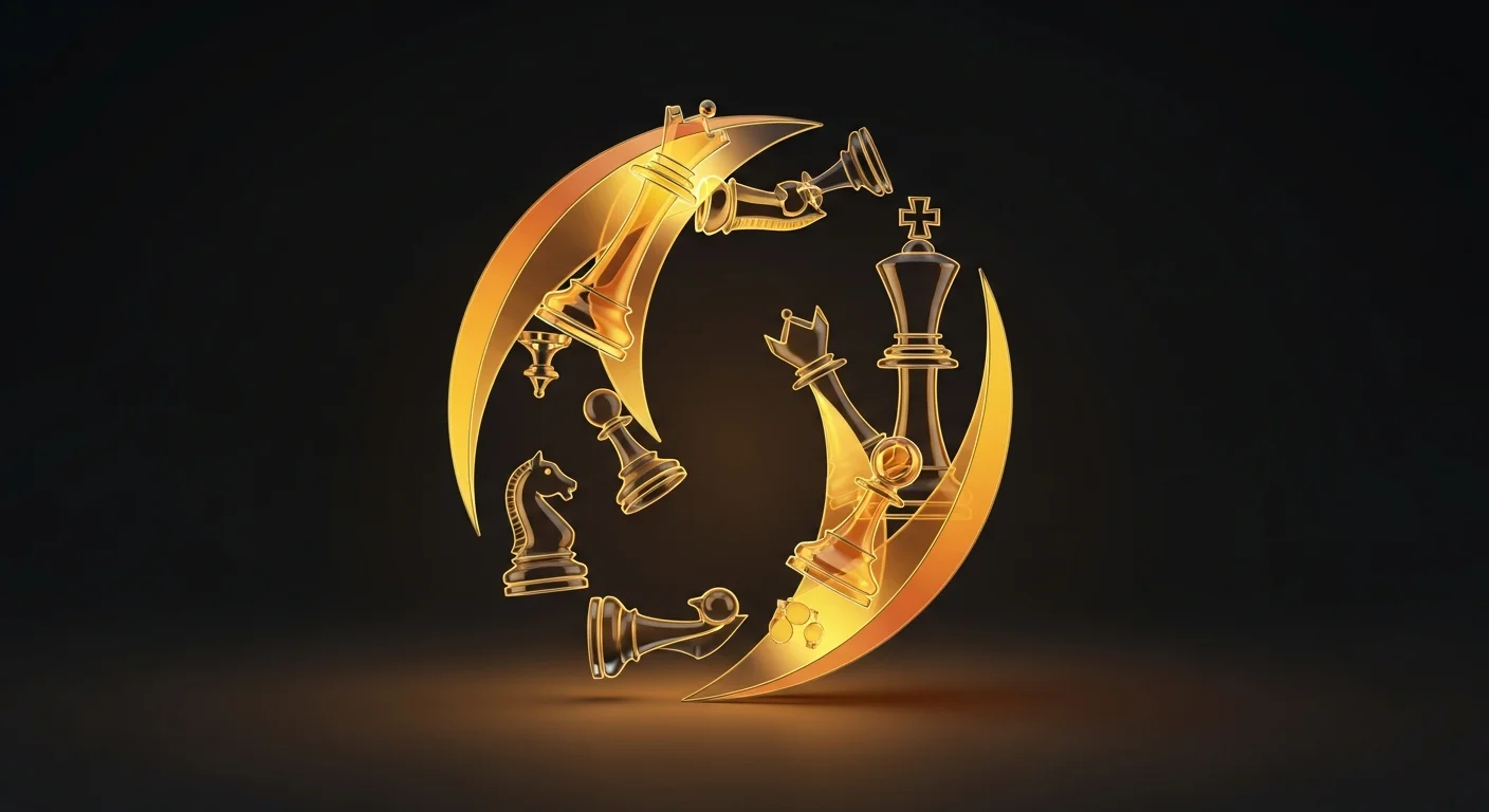 This visual symbolizes the evolution of chess strategies through the lenses of different player ratings, enhancing the theme of adaptability and strategic growth in the article.