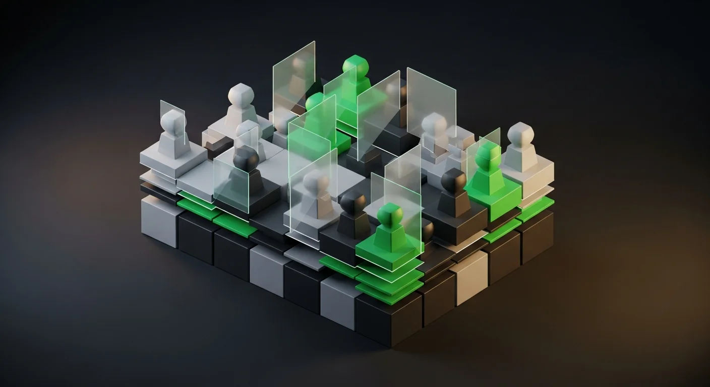 This image embodies the core concepts of pawn chains and counter-attacking strategies discussed in the article, illustrating the foundational structure and the possibilities of the French Defense.