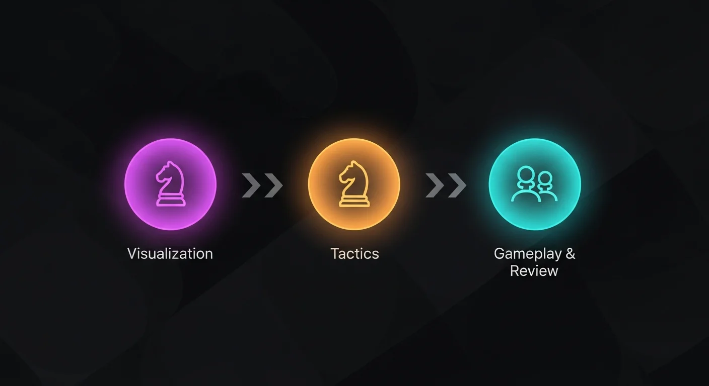 This visual representation supports the section on designing a structured training regimen by breaking down the training process into manageable parts, making it easier for readers to follow and implement.