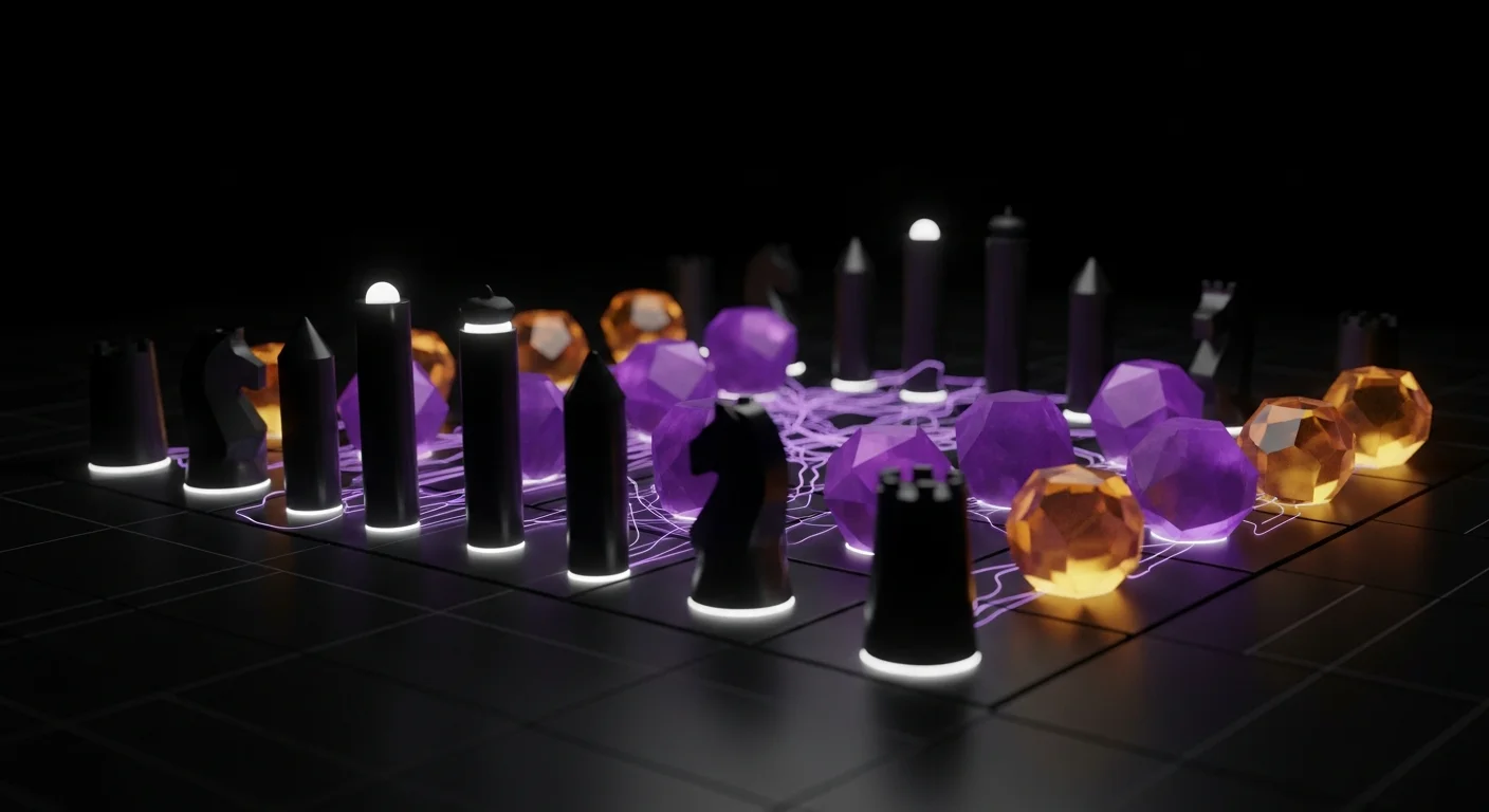 This image encapsulates the journey from obscurity to clarity, mirroring chess players' efforts to train their visualization skills, thus enhancing the article's theme of improving mental acuity in chess through visualization techniques.