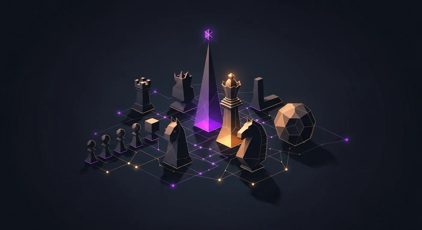 This image embodies the article's themes of strategic planning and foresight, illustrating how effective visualization can guide decision-making in chess.