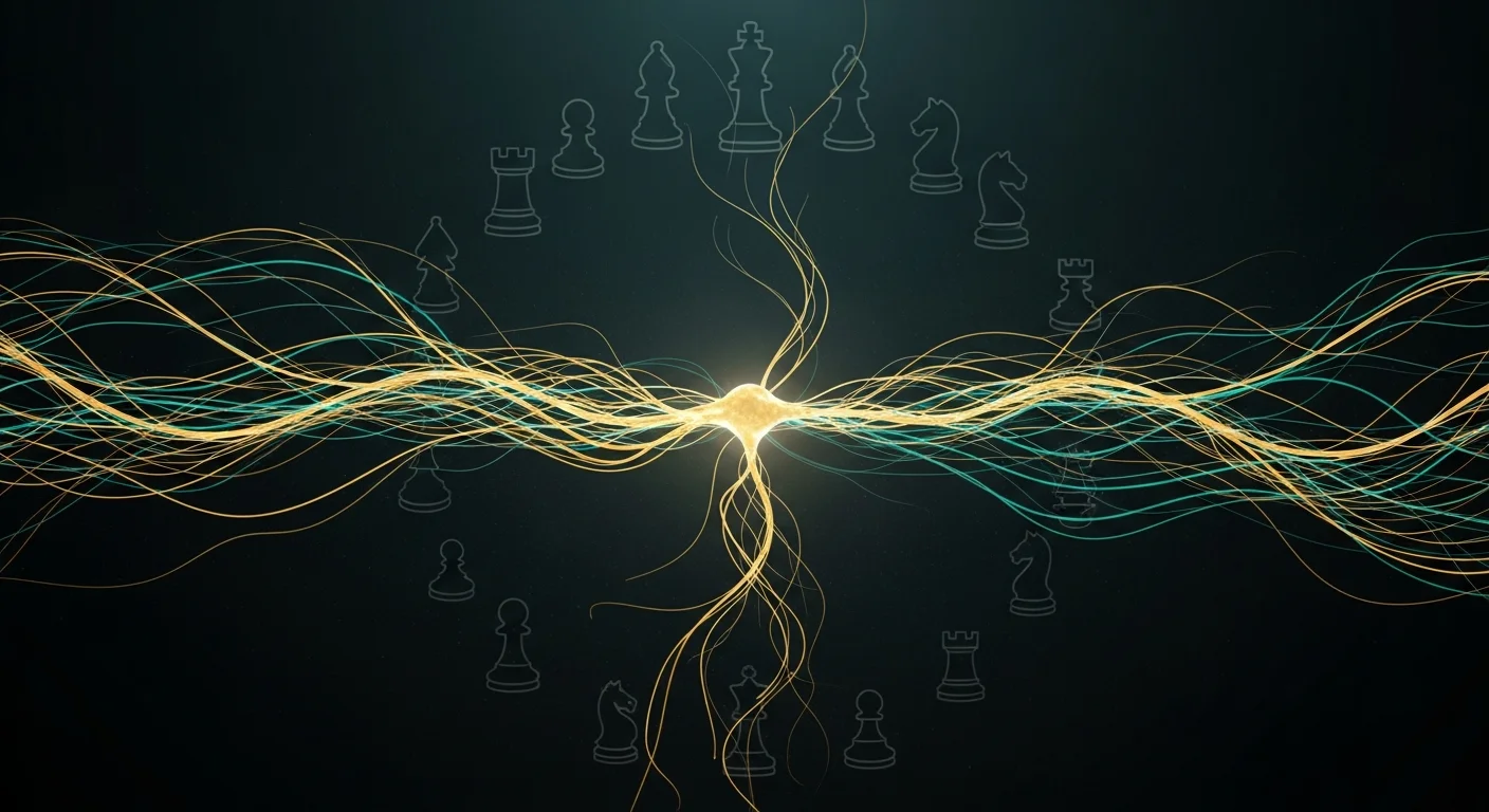 This visual encapsulates the deep connection between mental exercises, strategy formation, and the importance of clarity in thought processes when learning blindfold chess, embodying the article's call for a structured, focused practice approach.