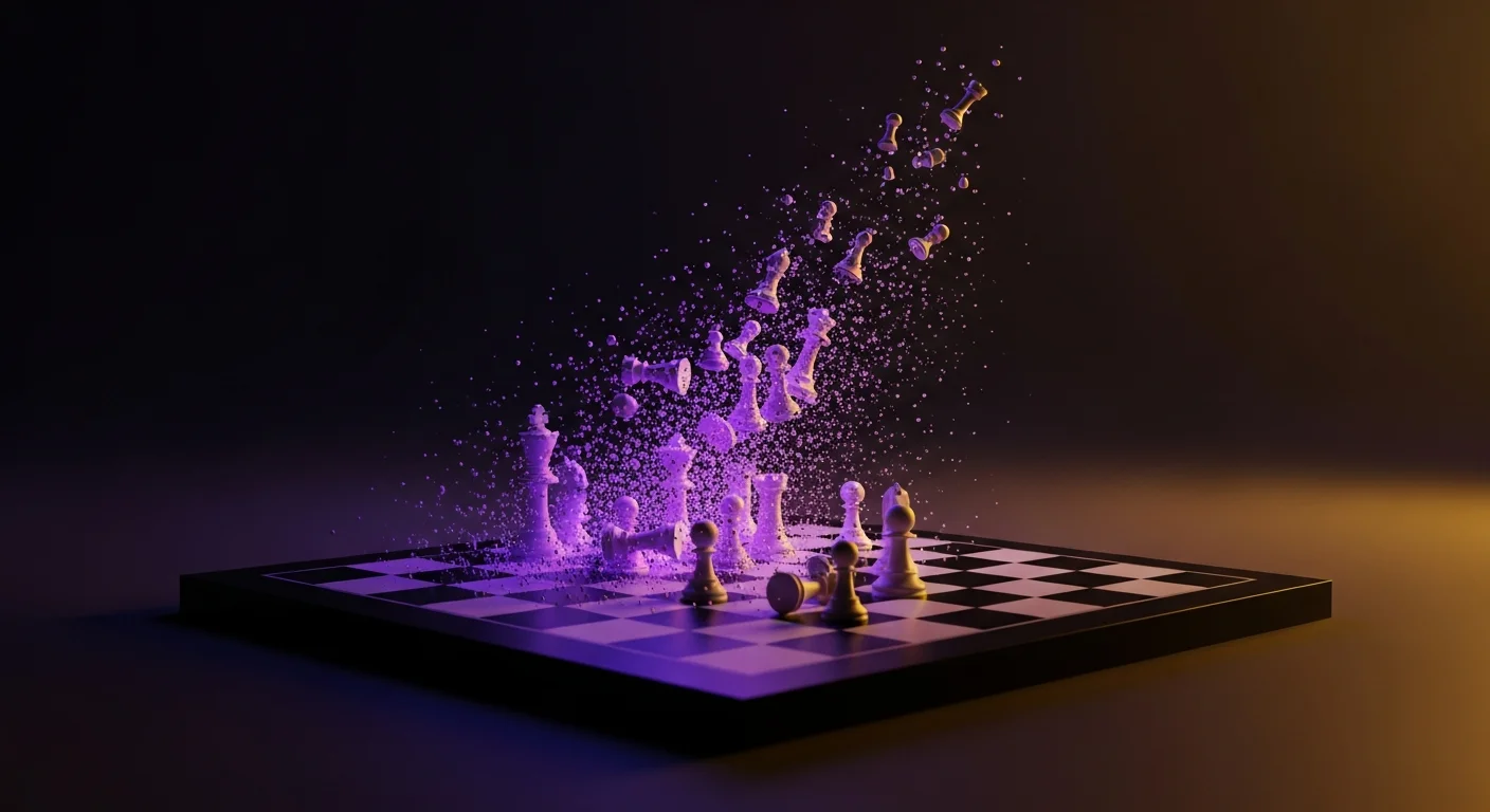 This image visually conveys the essence of training and skill progression in blindfold chess, reinforcing the article's message of the challenge and artistry involved in mastering the game without a physical board.