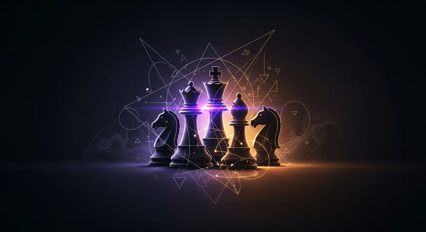 This image captures the essence of mastering chess endgames, highlighting the strategic thought process and the elegance of the game, enhancing the article's focus on tactical understanding.
