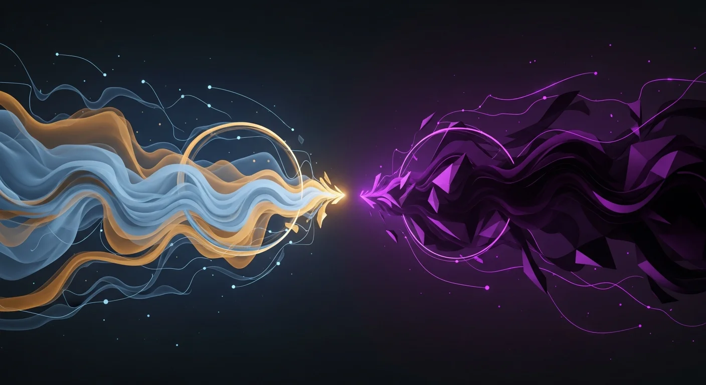 This image captures the essence of the distinct methodologies of Koltanowski and Najdorf, visually representing the debate between structured memory and deep calculation in a chess context.