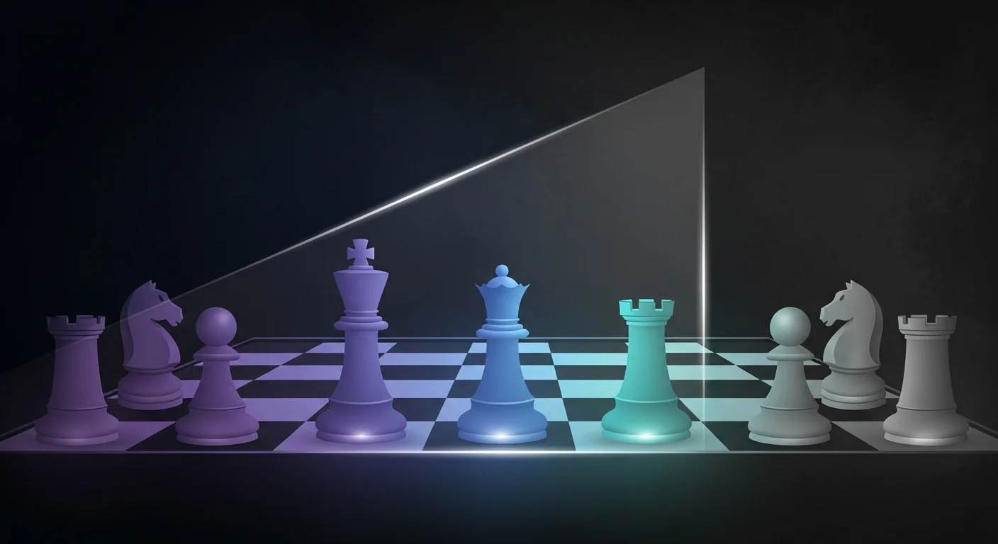This visual represents the intricate calculations and tactical analysis required in chess, reflecting the article's guidance on honing decision-making skills through structured practice and visualization.