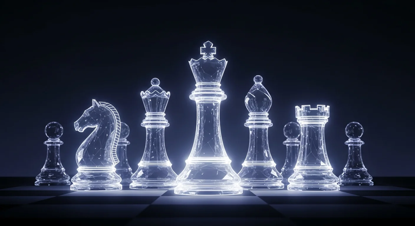 This image captures the essence of building mental clarity and visualization skills in chess training, illustrating the importance of focus and strategy.